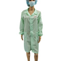 Wholesale Unisex Gender Various Colors Anti Static Cleanroom Gown for Electronic Workshops